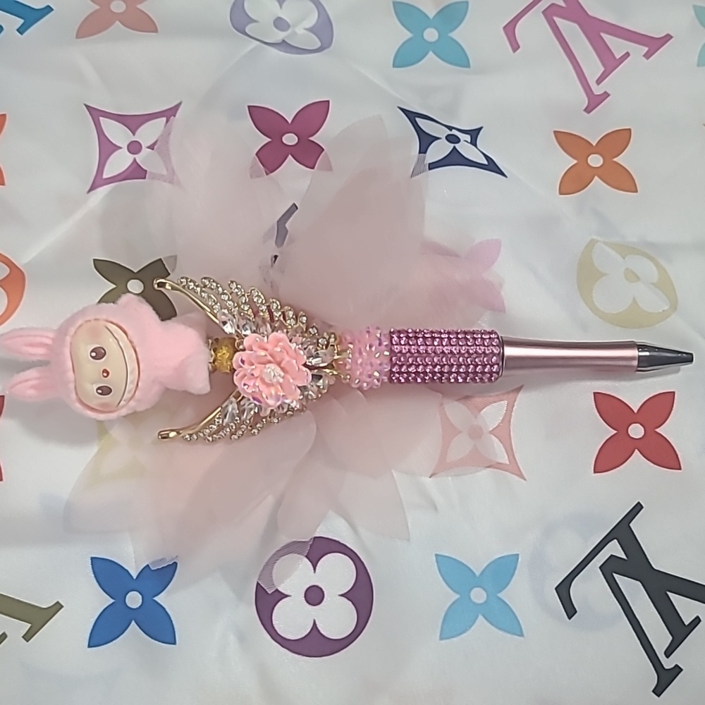 Pink Labubu Pen